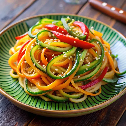 Zucchini Noodle Stir-fry