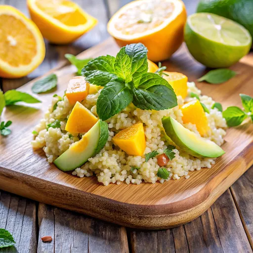 Quinoa and Avocado Citrus Salad